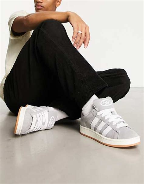 grijze sneakers adidas|Grey adidas Originals Athletic Sneakers.